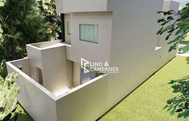 Imagem: A casa em condomínio possui 3 Dormitórios, 3 Banheiros, 2