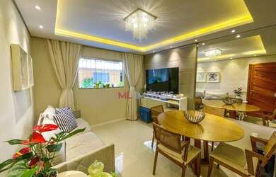 Imagem: A casa em condomínio possui 3 Dormitórios, 2 Banheiros, 1