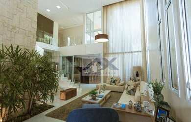 Imagem: A casa em condomínio possui 3 Dormitórios, 4 Banheiros, 498m²