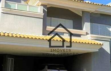 Imagem: A casa em condomínio possui 4 Dormitórios, 5 Banheiros, 5