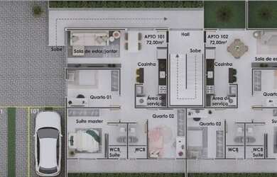 Imagem 2: Apartamento à venda, 74 m² por R$ 225.000,00 - Jaguaribe - João Pessoa/PB