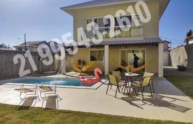 Imagem 1: Casa com piscina a 100 metros da praia do Foguete