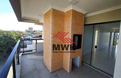 Imagem: O apartamento na cobertura possui 3 Dormitórios, 2 Banheiros