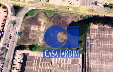 Imagem: O terreno à venda possui e está localizado em Alphaville