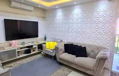 Imagem: O apartamento na cobertura possui 3 Dormitórios, 3 Banheiros