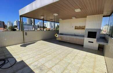 Imagem: O apartamento na cobertura possui 4 Dormitórios, 5 Banheiros