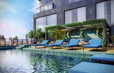 Imagem: O apartamento possui 4 Dormitórios, 4 Banheiros, 2 Vagas na