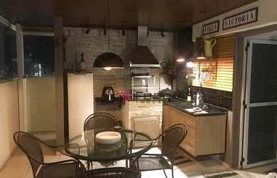 Imagem: O apartamento possui 3 Dormitórios, 4 Banheiros, 3 Vagas na