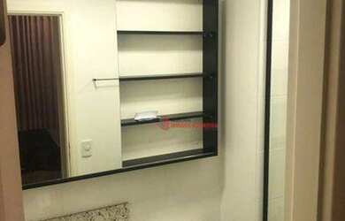 Imagem: O studio possui 1 Dormitório, 1 Banheiro, 1 Vaga na garagem