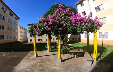 Imagem: O apartamento possui 3 Dormitórios, 1 Banheiro, 1 Vaga na garagem