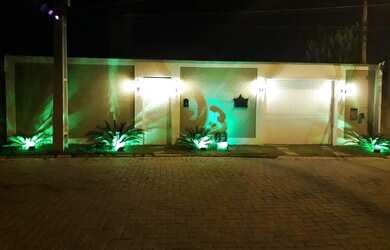 Imagem: A casa em condomínio possui 4 Dormitórios, 4 Banheiros, 3