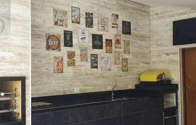 Imagem: A casa em condomínio possui 4 Dormitórios, 5 Banheiros, 5