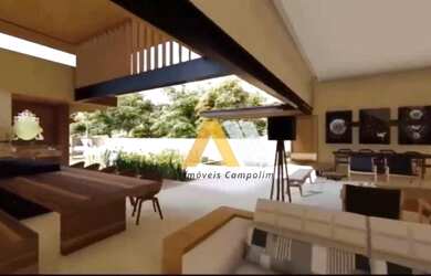 Imagem 4: Casa com 4 dormitórios à venda, 415 m² por R$ 3.400.000,00 - Condomínio...