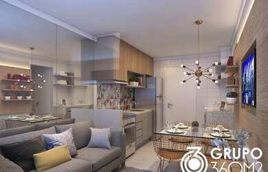 Imagem: O apartamento à venda possui 2 Dormitórios, 1 Banheiro e 32m²