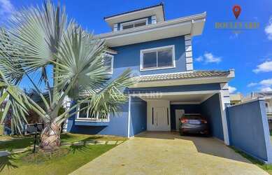 Imagem: A casa em condomínio possui 5 Dormitórios, 5 Banheiros, 4