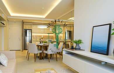 Imagem: O apartamento possui 3 Dormitórios, 3 Banheiros, 2 Vagas na