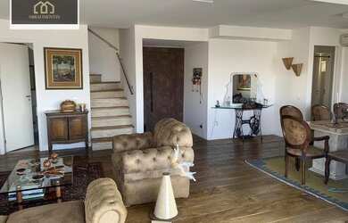 Imagem: O apartamento na cobertura possui 3 Dormitórios, 5 Banheiros