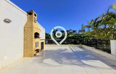 Imagem: O apartamento na cobertura possui 3 Dormitórios, 4 Banheiros