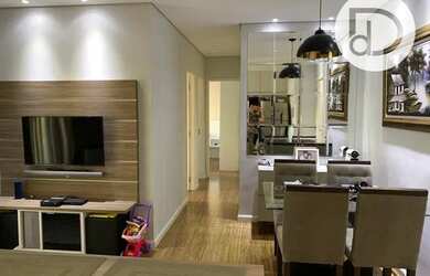 Imagem: O apartamento possui 2 Dormitórios, 1 Banheiro, 1 Vaga na garagem