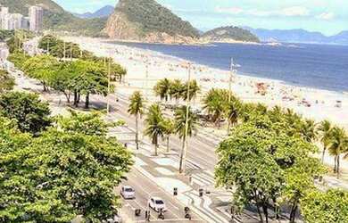 Imagem 16: Avenida Atlântica vista cinematográfica 600m2