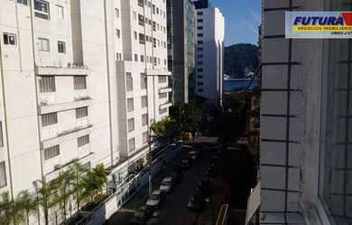 Imagem: O apartamento possui 1 Dormitório, 1 Banheiro, 1 Vaga na garagem