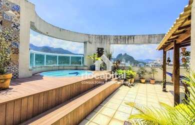 Imagem: O apartamento na cobertura possui 2 Dormitórios, 2 Banheiros