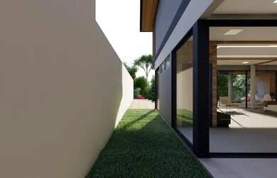 Imagem 3: Plateau Dor 1 Casa de Cinema fundo Mata e frente Praça 507 mt