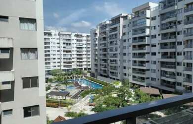 Imagem 1: Apartamento 2 quartos 1 suíte andar alto com vista lazer no Recreio