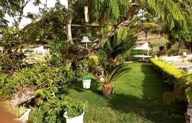 Imagem: A casa e possui 4 Dormitórios, Suítes, 3 Banheiros, 5 Vagas