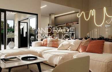 Imagem: A casa possui 4 Dormitórios, 5 Banheiros, 2 Vagas na garagem