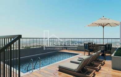 Imagem: O apartamento na cobertura possui 3 Dormitórios, 4 Banheiros