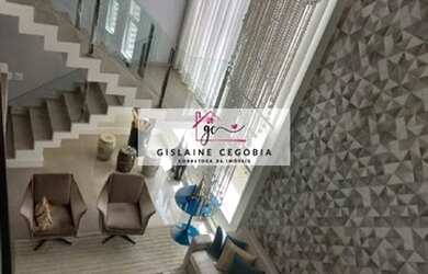 Imagem: A casa em condomínio possui 3 Dormitórios, 5 Banheiros, 4