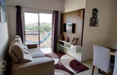 Imagem: O apartamento possui 2 Dormitórios, 2 Banheiros, 2 Vagas na