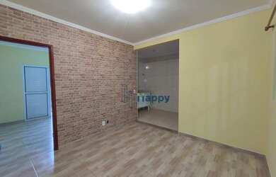 Imagem: O apartamento possui 1 Dormitório, 1 Banheiro, 1 Vaga na garagem