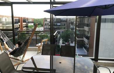 Imagem: O apartamento na cobertura possui 3 Dormitórios, 4 Banheiros