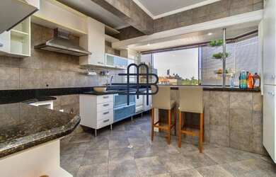 Imagem: O apartamento na cobertura possui 3 Dormitórios, 3 Banheiros