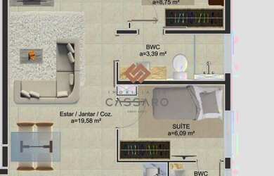 Imagem 7: FLORIANóPOLIS - Apartamento Padrão - Cachoeira do Bom Jesus