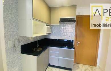 Imagem: O studio possui 1 Dormitório, 1 Banheiro, 1 Vaga na garagem