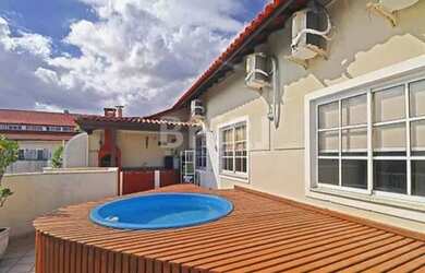 Imagem: O apartamento na cobertura possui 3 Dormitórios, 4 Banheiros