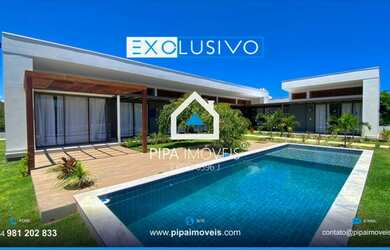 Imagem: A casa em condomínio possui 4 Dormitórios, 1 Banheiro, 1 Vaga