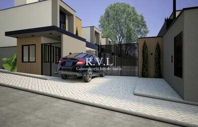 Imagem: A casa em condomínio possui 3 Dormitórios, 3 Banheiros, 2