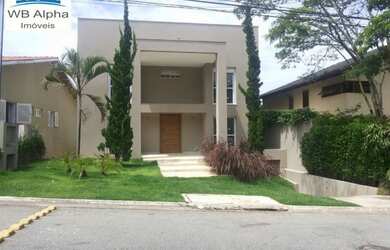 Imagem: A casa em condomínio possui 4 Dormitórios, 5 Banheiros, 3