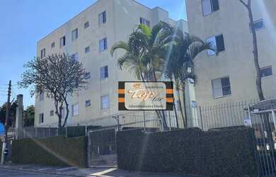 Imagem: O apartamento possui 1 Dormitório, 1 Banheiro, 1 Vaga na garagem