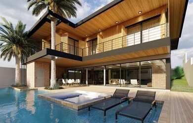 Imagem 5: Plateau Dor 1 Casa de Cinema fundo Mata e frente Praça 507 mt