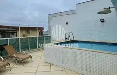 Imagem: O apartamento na cobertura possui 4 Dormitórios, 5 Banheiros