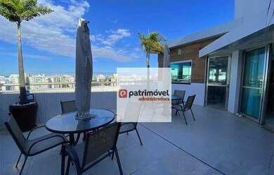 Imagem: O apartamento na cobertura possui 4 Dormitórios, 5 Banheiros