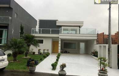 Imagem: A casa em condomínio possui 4 Dormitórios, 5 Banheiros, 5