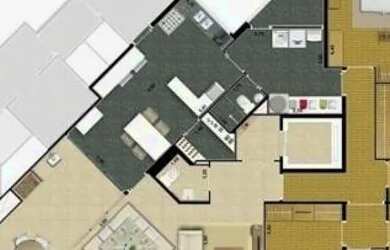 Imagem: O apartamento possui 3 Dormitórios, 5 Banheiros, 4 Vagas na