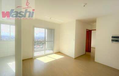 Imagem: O apartamento possui 2 Dormitórios, 1 Banheiro, 1 Vaga na garagem