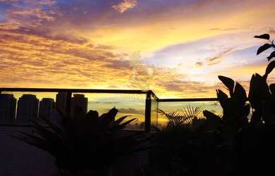 Imagem: O apartamento na cobertura possui 4 Dormitórios, 5 Banheiros